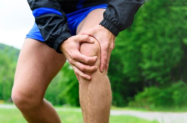 Knee pain may be a symptom of arthrosis